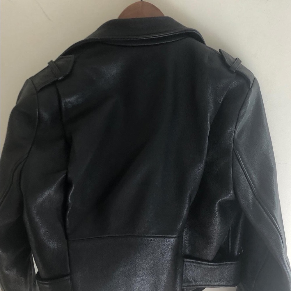 Acne Studios Mape 40 Petite goat leather jacket